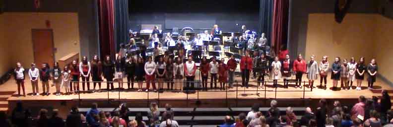 Intermediate School holiday concert