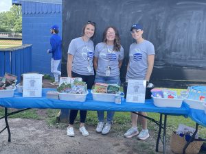 Librarians at Baseball & Books game