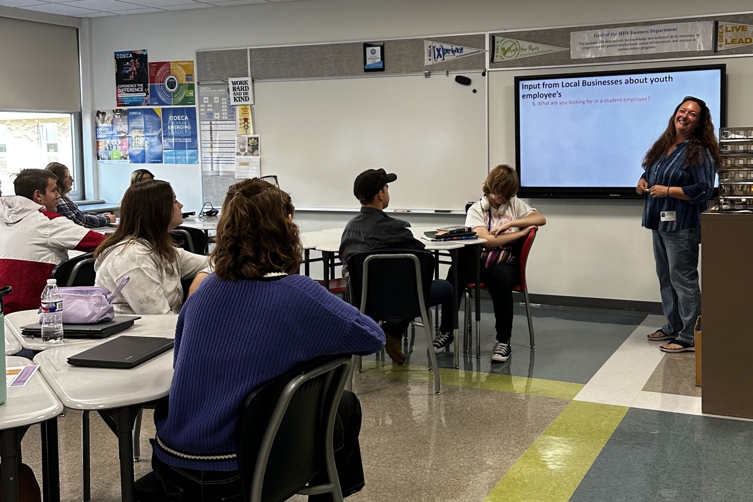 Guest speakers share career insights at Hornell High School Hornell