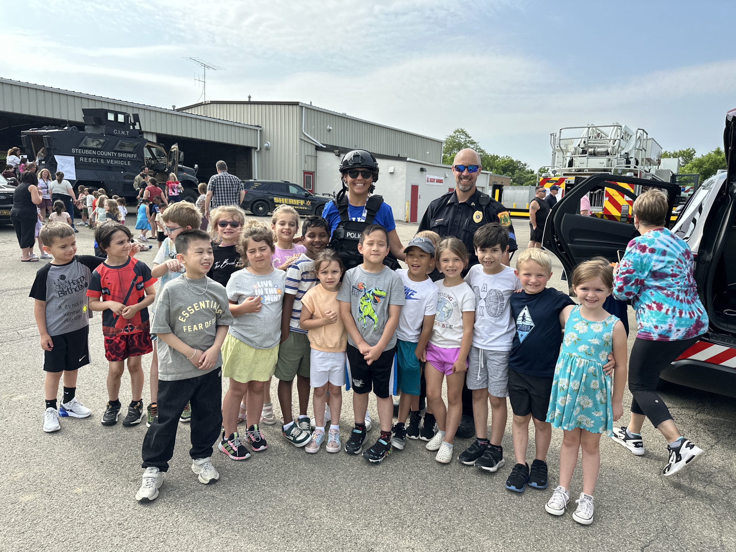 Students visit Corning Glass
